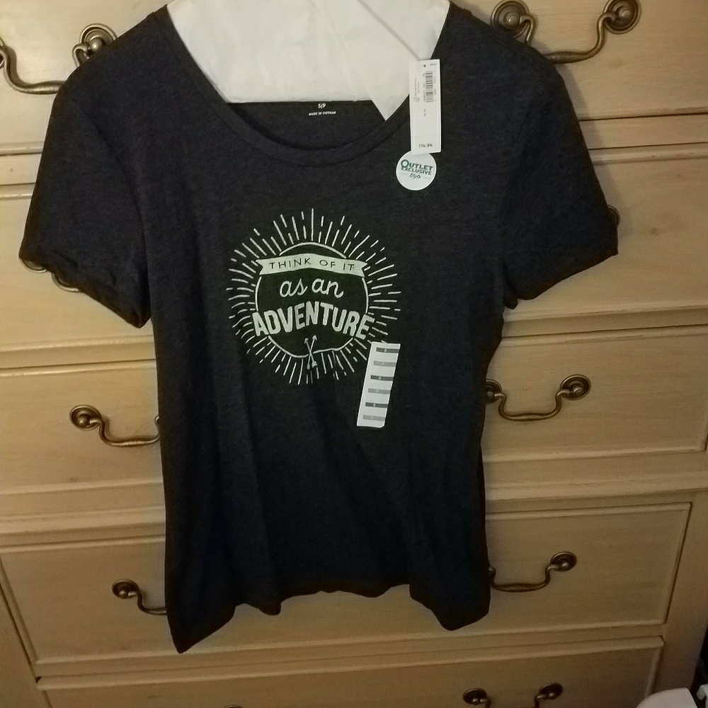 Dark Gray Old Navy T-shirt